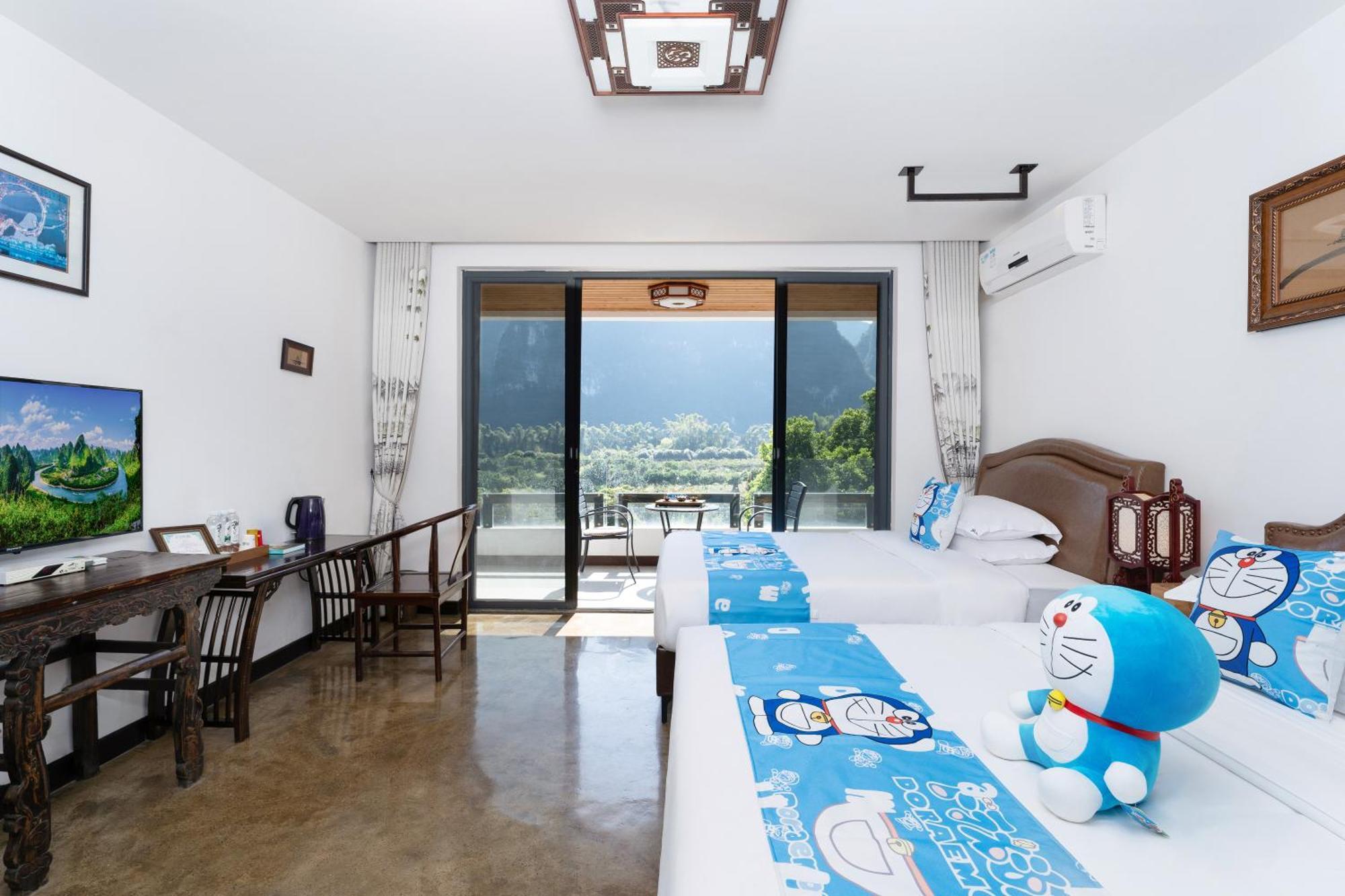 Leisure Courtyard Hotel Yangshuo-Free Shuttle Bus To Yangshuo Station Stay 2 Nights One Way Extérieur photo