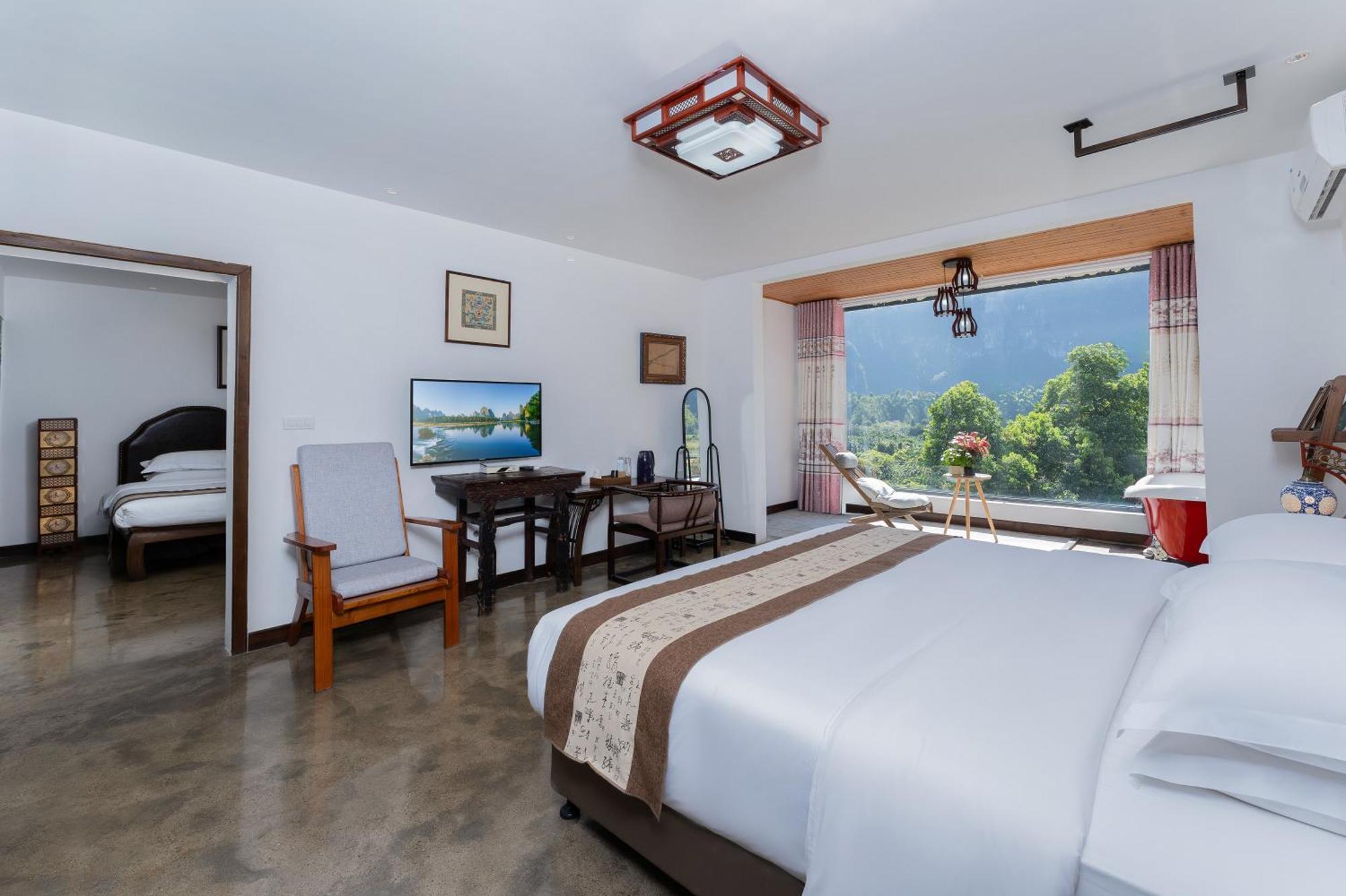 Leisure Courtyard Hotel Yangshuo-Free Shuttle Bus To Yangshuo Station Stay 2 Nights One Way Extérieur photo
